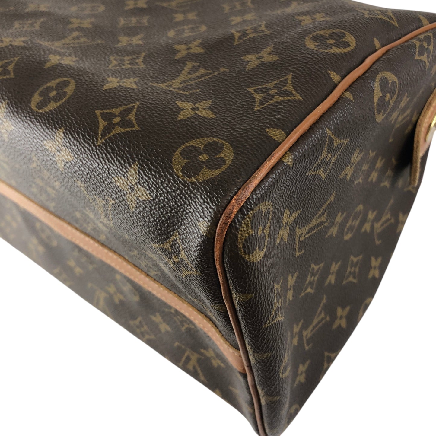 LOUIS VUITTON Monogram Speedy35 Handbag Boston bag Brown Vintage M41526 y3e6fb