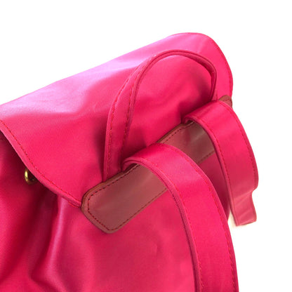 VALENTINO GARAVANI Nylon Backpack Pink Vintage Old 3kiw2c