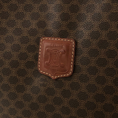CELINE Macadam Logo 手提包 棕色 復古 舊 x5yffp