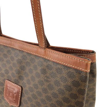 CELINE Macadam Logo 手提包 棕色 復古 舊 x5yffp
