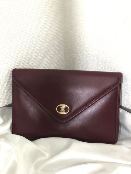 CELINE Blason Triomphe 手拿包 波爾多老款 Celine Vintage bv3z8k
