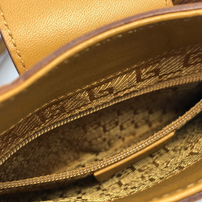 GUCCI Jackie Suede Small Shoulder bag Purple Vintage Old Gucci znz28r