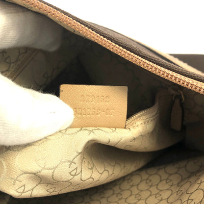 GUCCI Guccissima Shoulder bag Hobo bag Brown Vintage Old 2anetv