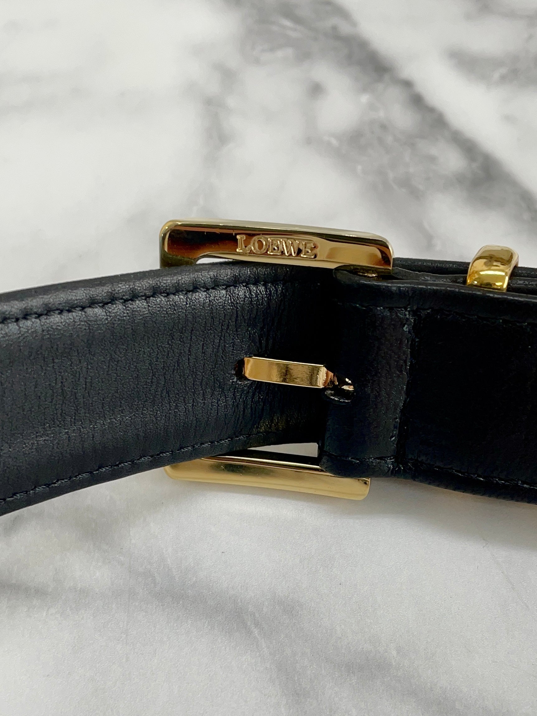 LOEWE Leather belt