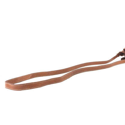 CELINE Macadam Blason Drawstring Shoulder bag mini Beige Vintage Old Celine cjifhu