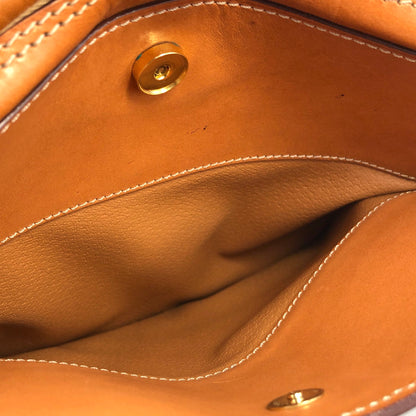 CELINE Macadam Gancini Shoulderbag Brown Vintage Old celine bbyfhi