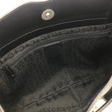 Load image into Gallery viewer, CELINE Logo Hobobag Handbag AVA Black Old Celine vintage tn8fbb
