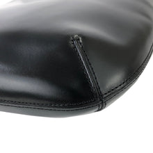 Load image into Gallery viewer, CELINE Logo Hobobag Handbag AVA Black Old Celine vintage tn8fbb
