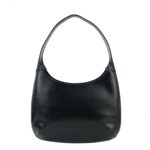 CELINE Logo Hobobag Handbag AVA Black Old Celine vintage tn8fbb