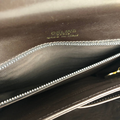 CELINE Horse carriage Crossbody Shoulderbag Brown Vintage Old CELINE apx2ne