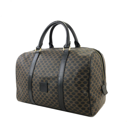CELINE Macadam Blason Boston bag Handbag Black Vintage Old Celine 5b7pw2