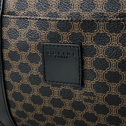 CELINE Macadam Blason Boston bag Handbag Black Vintage Old Celine 5b7pw2