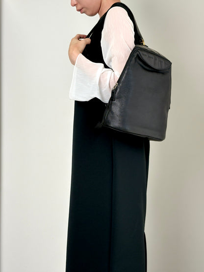 LOEWE Anagram Shoulder bag Black Vintage dmc2d7