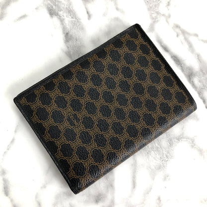 CELINE Macadam Blason 小巧皮夾黑色配件復古舊款 celine gm3sft