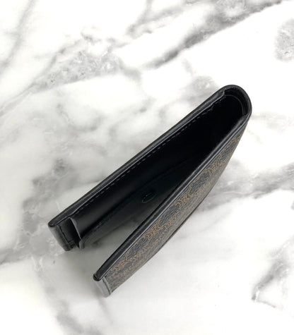 CELINE Macadam Compact Wallet Black Accessory Vintage Old celine segrnw