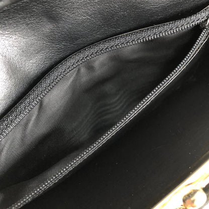 CELINE Blason Triomphe Long Wallet Black Accessory Vintage Old celine sc22gk