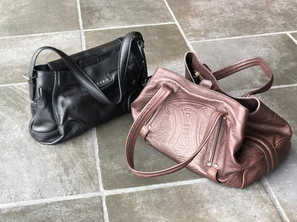 CELINE Blason Totebag Brown Vintage 7dzt2e