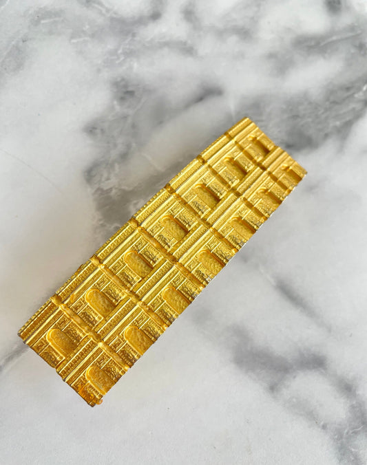 CELINE Arc de Triomphe Barrette Head accessories Hair clip Vintage old celine nf5sad