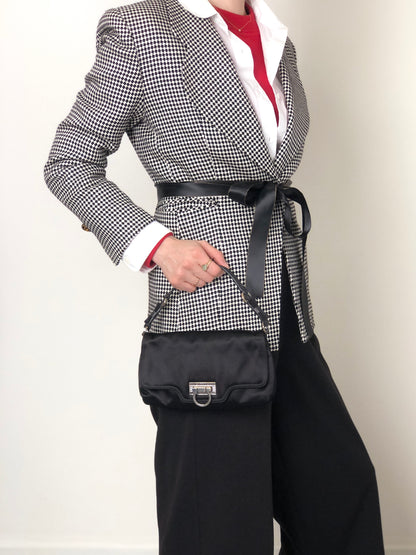 Salvatore Ferragamo Gancini Handbag Brown Vintage 5bhg4h