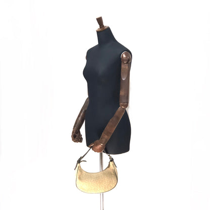 CELINE C Macadam 絨面革 Hobobag AVA 手提包米色復古舊 Celine 787fgu