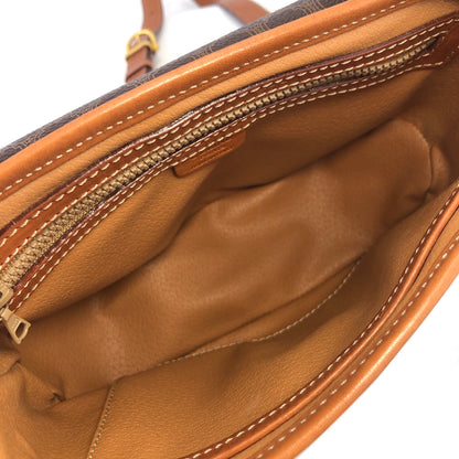 CELINE Macadam Flap Crossbody Shoulder bag Brown Vintage Old celine xpmy8c