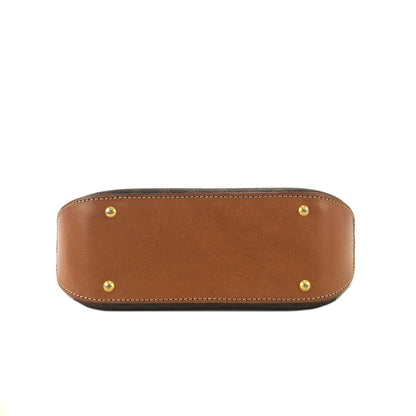 CELINE Macadam Flap Crossbody Shoulder bag Brown Vintage Old celine xpmy8c