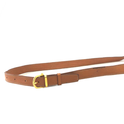 CELINE Macadam Flap Crossbody Shoulder bag Brown Vintage Old celine xpmy8c