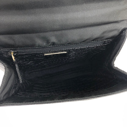 PRADA Nappa Leather Handbag Black wb5dh7