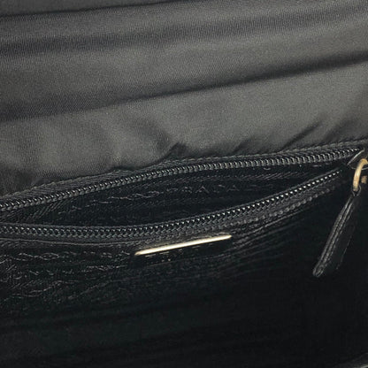 PRADA Nappa Leather Handbag Black wb5dh7