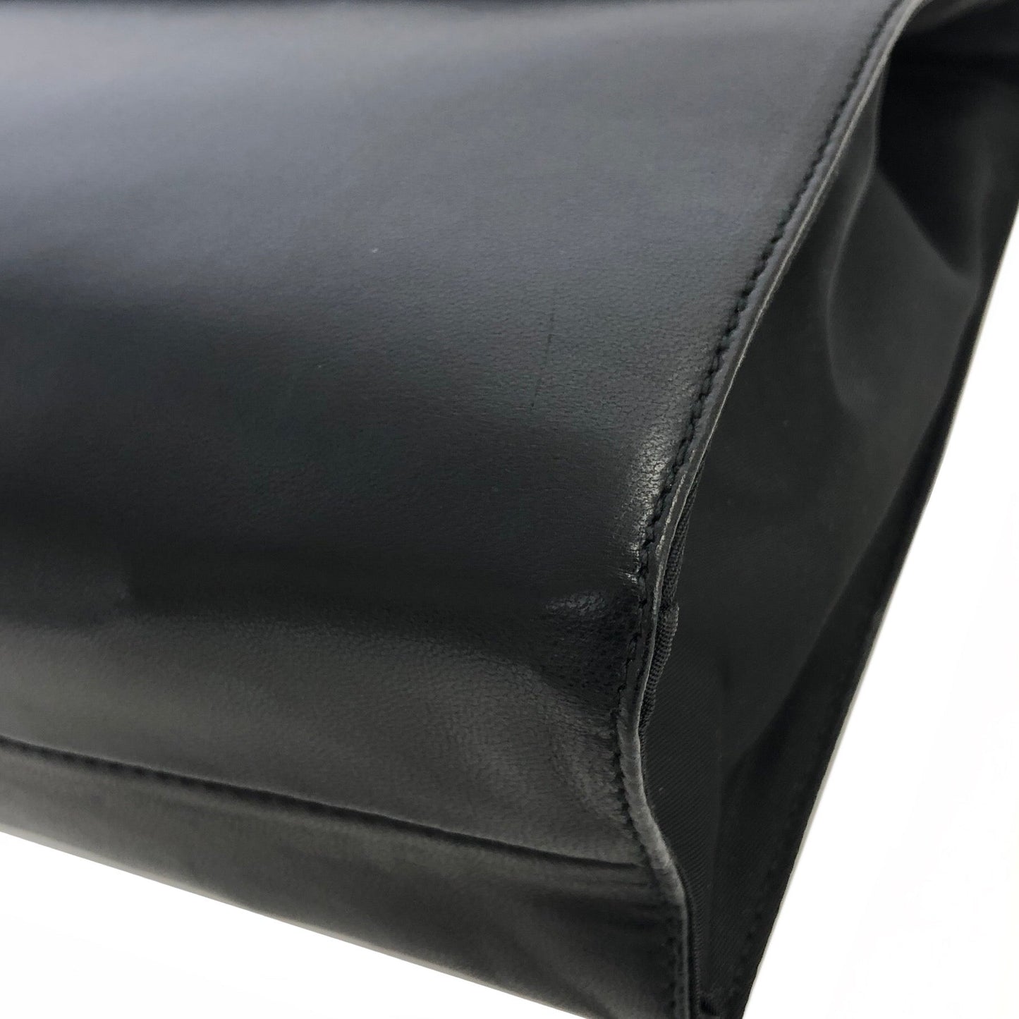 PRADA Nappa Leather Handbag Black wb5dh7