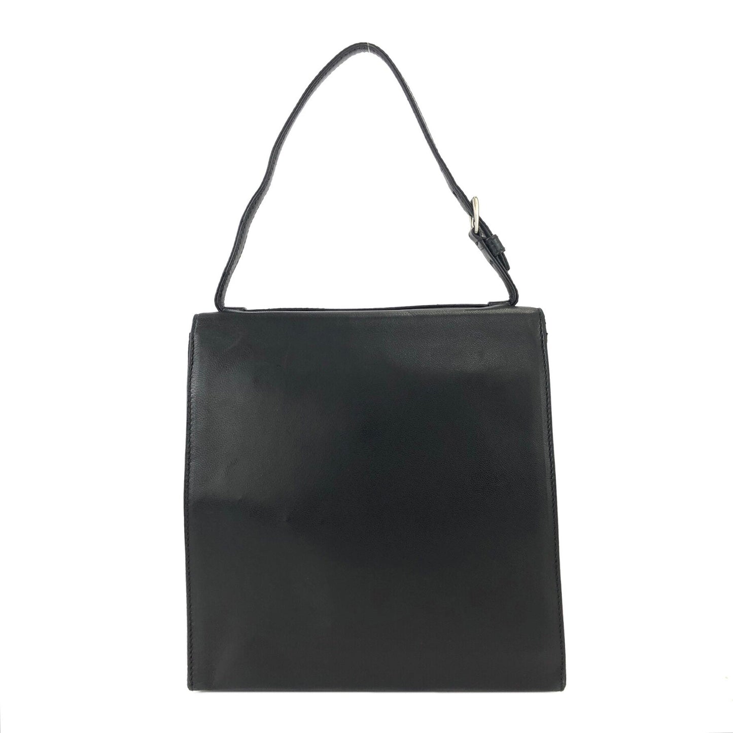 PRADA Nappa Leather Handbag Black wb5dh7