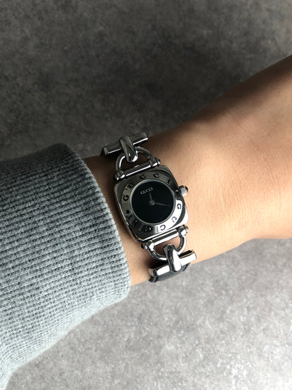 GUCCI Watch Silver 6300L Vintage cikijr