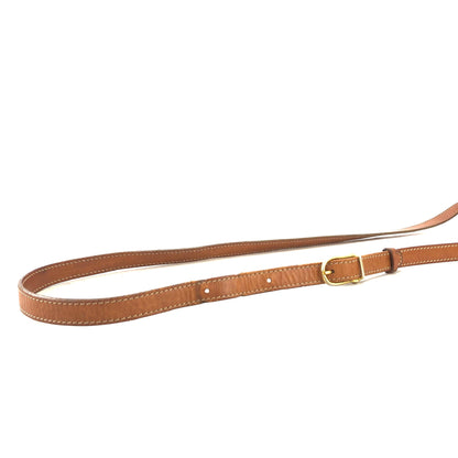 CELINE Macadam Small Shoulder Bag Beige vintage Old Celine fiisr5
