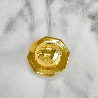 CELINE Starball  Brooch Gold Accessory Old Celine Vintage sb6kyg
