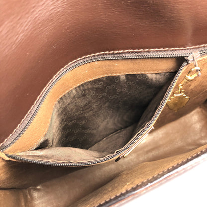 GUCCI Sherry line Crossbody Shoulder bag Brown Old Gucci vintage nfbfaz