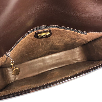 GUCCI Sherry line Crossbody Shoulder bag Brown Old Gucci vintage nfbfaz