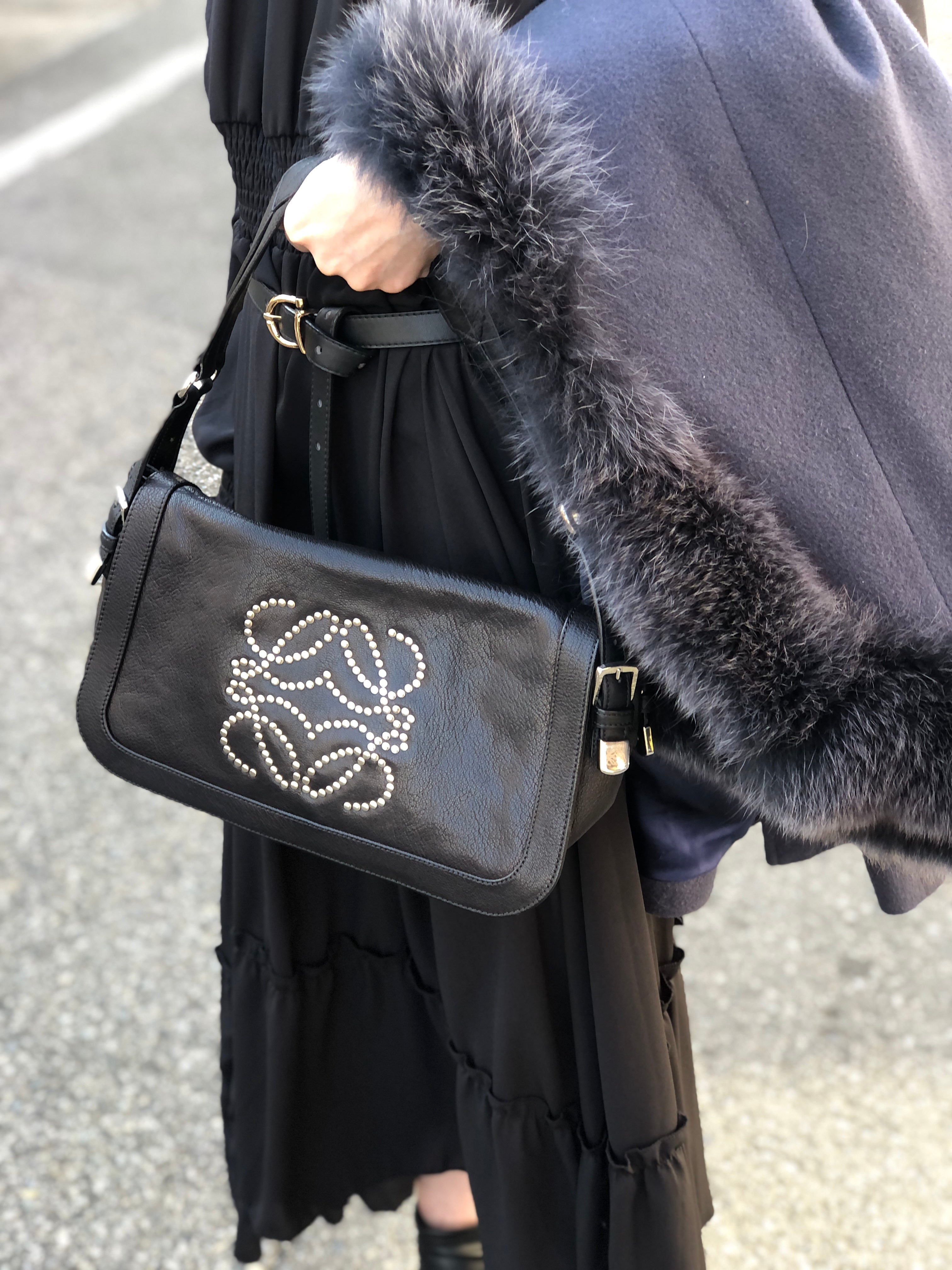 らいむ　LOEWE ヴィンテージ　ハンドバッグ らいむ様専用 LOEWE ヴィンテージ ハンドバッグ