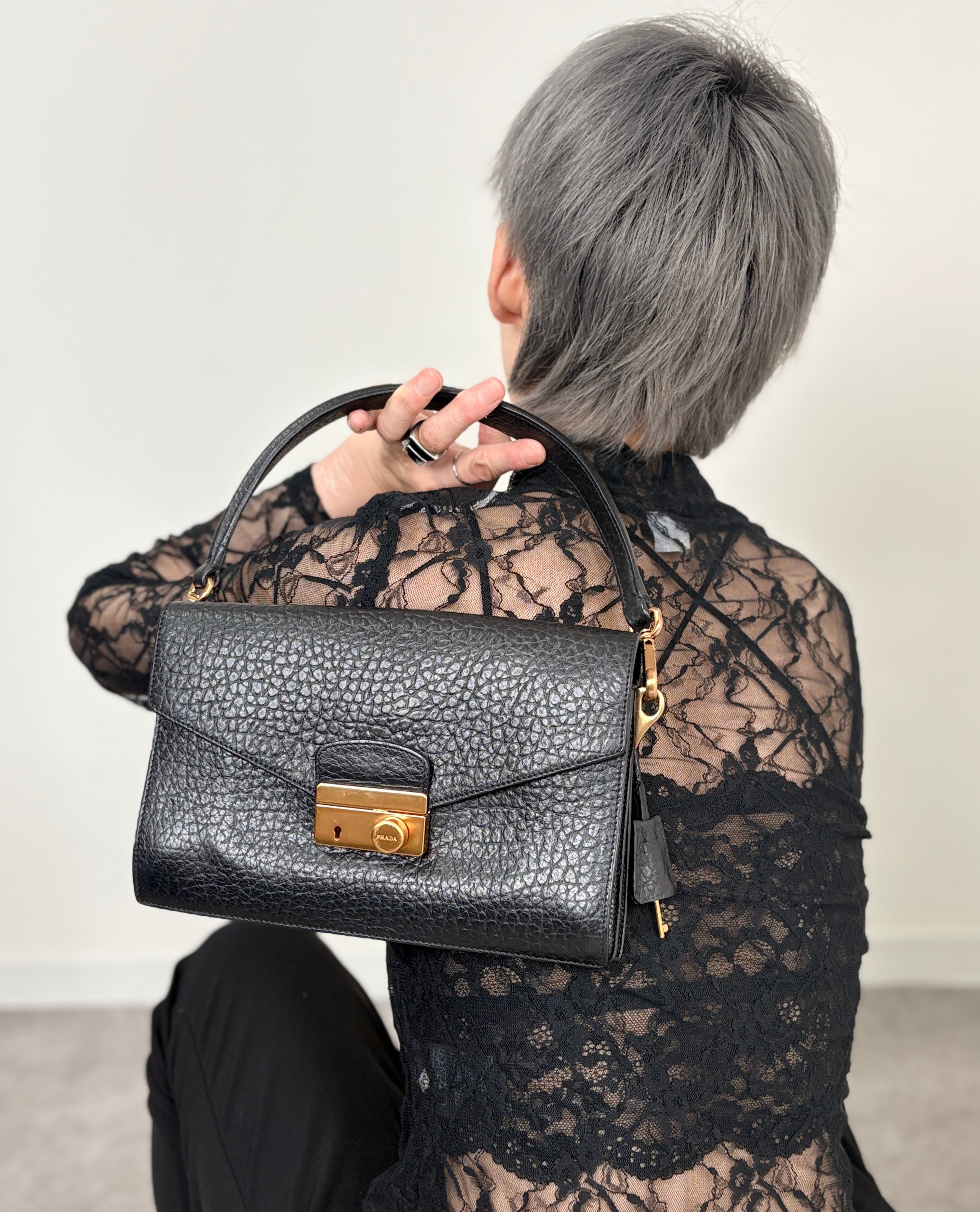 OLD PRADA ベロア バッグ Vintage PRADA | VintageShop solo
