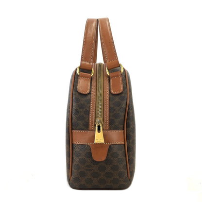 CELINE Blason Macadam Handbag Brown Vintage Old CELINE cxp2zg