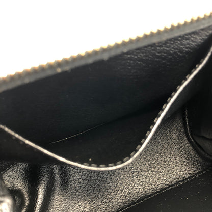 CELINE Macadam Blason Logo Pouch Black Vintage Old CELINE c3u24g