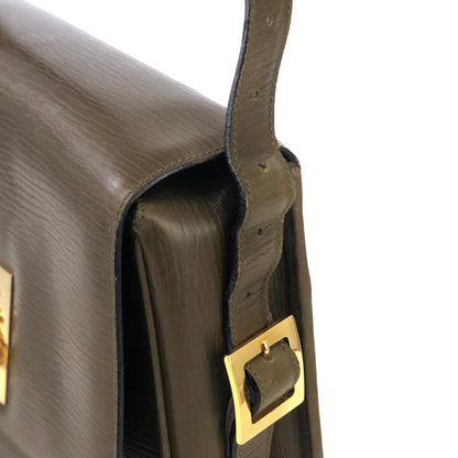 CELINE Mantel Chain Gancini 斜背包 棕色 復古 舊款 Celine b4rzuk