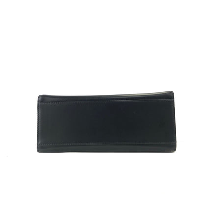 CELINE Gancini 兩用單肩包手提包黑色復古舊 Celine dn2fvc