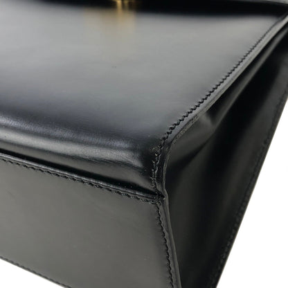 CELINE Gancini 兩用單肩包手提包黑色復古舊 Celine dn2fvc