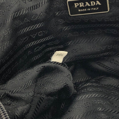 PRADA Triangle Logo Nylon Sling bag One Shoulder bag Black Vintage 6kv5z8