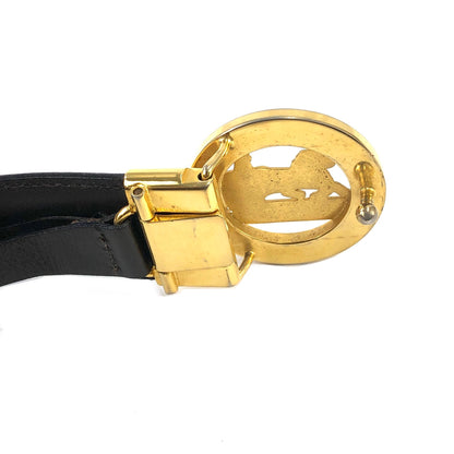 CELINE 馬車皮帶 黑色 復古舊款 Celine e4zahr