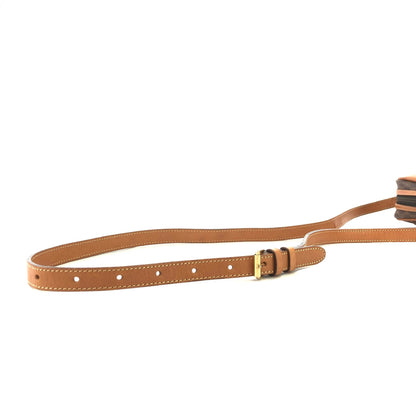 CELINE Macadam Horse bit Crossbody Shoulder bag Brown Vintage Old Celine u2tz75