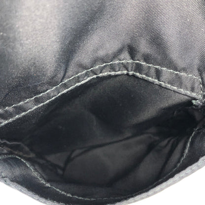 PRADA Triangle logo Nylon Leather Backpack BlacK Vintage Old z7gcsx