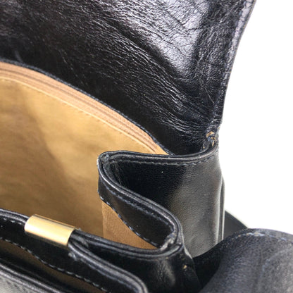 CELINE 馬車皮肩包 黑色 復古舊款 Celine aj7es6