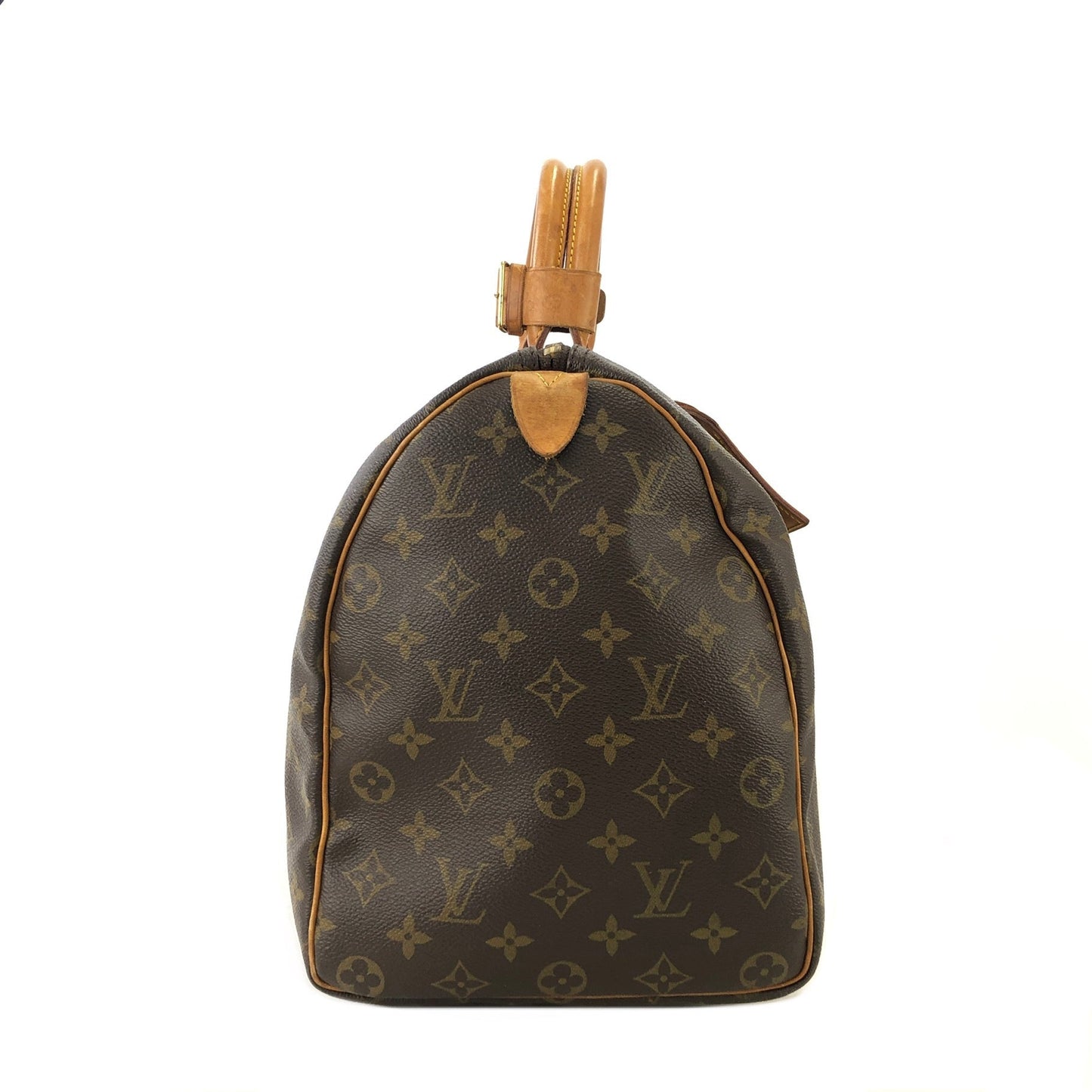 LOUIS VUITTON monogram keepall45 M41428 boston bag Brown Vintage Old t75hrk