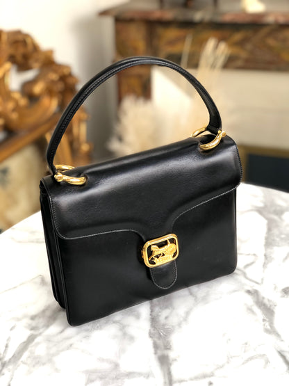 CELINE 馬車手提包 黑色 復古 舊款 CELINE metasx